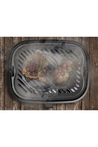 Aygaz Portatif Mini Gazlı Barbekü - Taşınabilir Kamp Ve Piknik Mangalı Metal