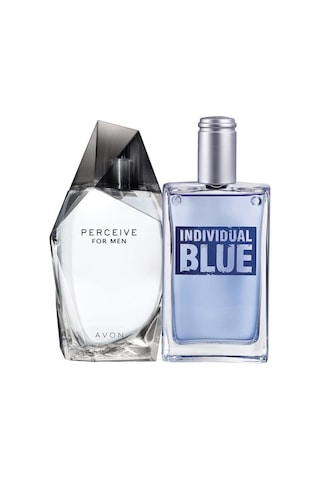Avon Individual Blue + Perceive Erkek Parfüm EDT 2 x 100 ML