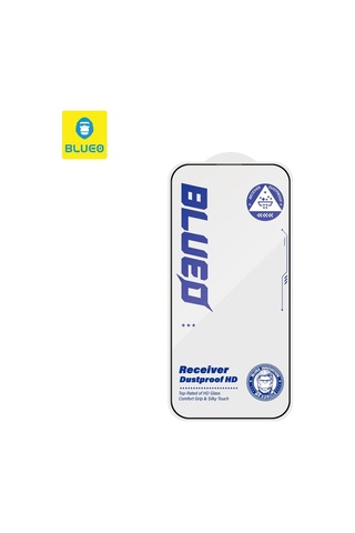 Premium Blueo Apple iPhone 18 Pro Max Uyumlu Receiver Anti-dust Hd Ekran Koruyucu Cep Telefonu Cam Koruma