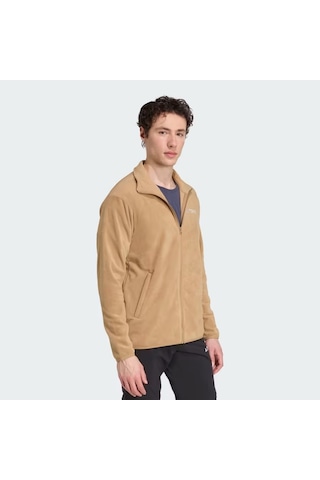 Adidas Multi Essentials Fermuarlı Erkek Polar Ceket Jm3115 Camel