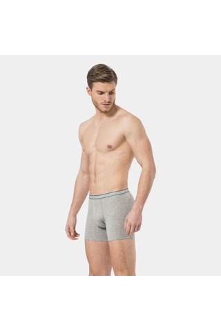 Türen Erkek Likralı Boxer 174/gri Gri