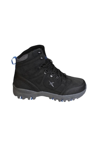 Kinetix Erkek Mat Cilt Garson 36-40 Bilekli Bağcıklı Termo Taban Soğuya Kışa Dayanıklı Outdoor Bot 001