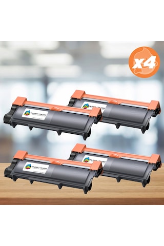 Brother Tn-2355/tn-2305 Uyumlu Toner 4 'lü Dcp-l2500 / L2520 /l2540 / Hl-l2300 / L2340 / L2360 / L2365 / Mfc-l2700 / L2720 / L2740