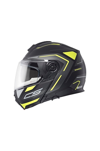 Schuberth C5 Omega Yellow Siyah