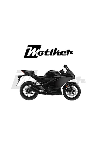 Yamaha Yzf R25 - R3 /2019 - 2025 Model Yan Grenaj Mat Karbon Tasarım Sticker Etiket Modeli