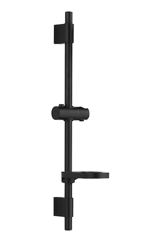 Fause Ayarlanabilir Duş Sürgü Boru Seti Siyah Kss199-b Siyah