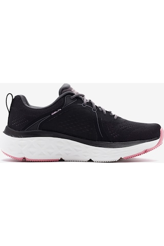 Skechers Max Cushioning Delta - Smooth Stride Kadın Siyah Koşu Ayakkabısı 129132 Bkpk Siyah