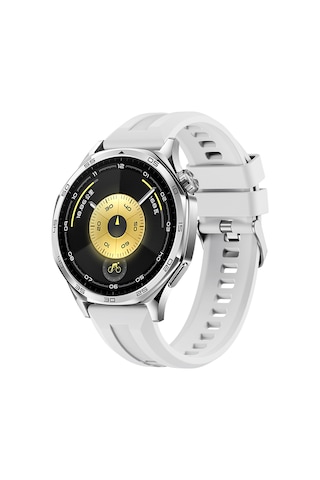Amazfit Gtr 47mm Mkst Krd-148 22mm Silikon Kordon - Beyaz