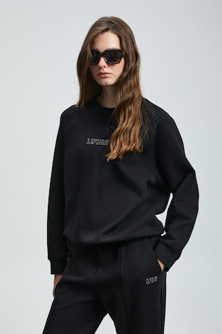 Lufian Alice Kadın Sweatshirt 122030016 Siyah
