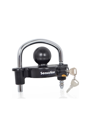 Sensation Römork Karavan Kaplin Kilidi Universal Siyah