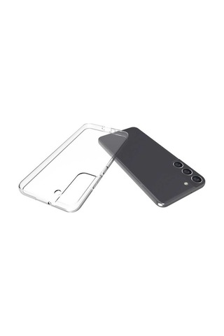Zore Galaxy Uyumlu S22 Plus Kılıf Msra Süper Silikon Kapak - Renksiz Renksiz