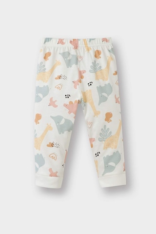 Defacto Kız Bebek Pijama Takımı Dinozor Baskılı Uzun Kollu Penye Üst Uzun Alt E9480a525aupn344 Pembe