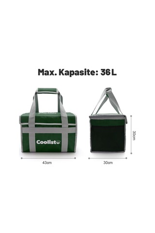 Coolist Cl36g 36 Litre Katlanabilir Termos Bez Çanta / Buzluk