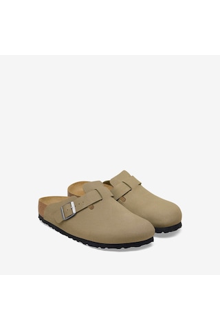 Terlik Kadın 1033154 Birkenstock Boston Bf Nu Faded Khakı Haki