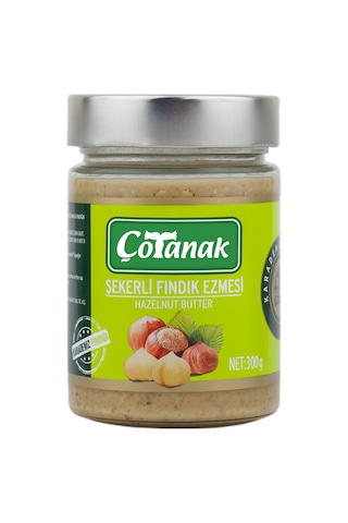 Çotanak Şekerli Fındık Ezmesi 300 G