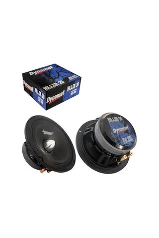 Dynamat Kıller-20 Oto Midrange 20cm 250 Watt 2 Adet