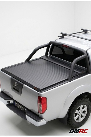 Ford Ranger 2011-2022 Uyumlu Araca Özel Omback Sürgülü Bagaj Kapama Siyah İçin