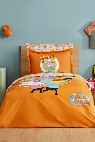 Karaca Home X Kral Şakir Süper Ekip Tek Kişilik Nevresim Takımı 200.22.14.0390