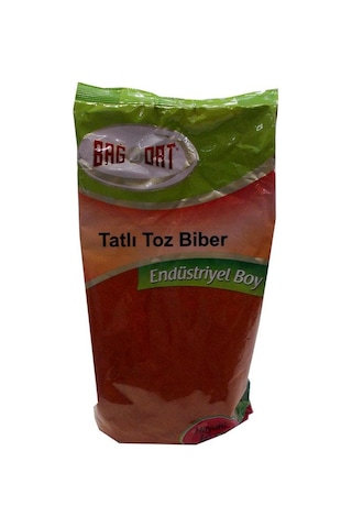 Bağdat Endüstriyel Boy Kırmızı Tatlı Toz Biber 1 KG