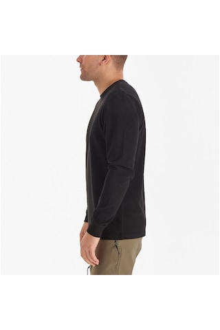 Columbia Csc M Basic Sm Logo Ls Tee Siyah Erkek Tişört Cs0354-010