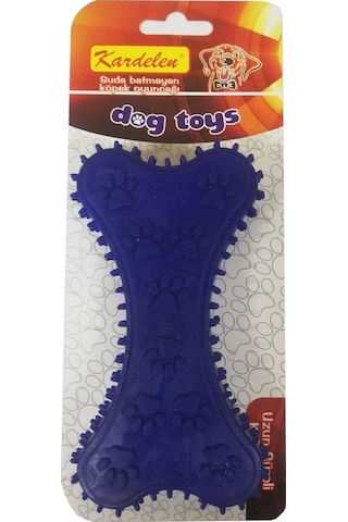 Kardelen Patili Plastik Köpekler İçin Diş Kaşıma Kemiği L 14 CM