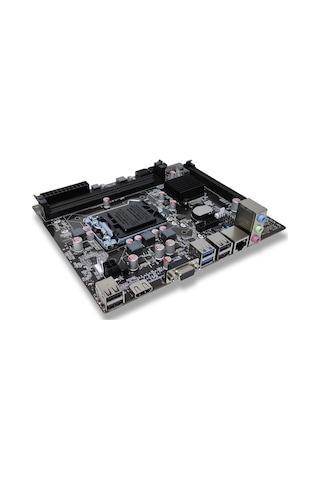 Quadro H61-B745U3 V5 DDR3 1600 MHz SATA3 HDMI 1155P mATX Anakart