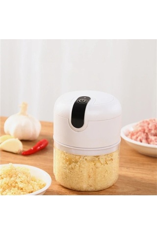 Ulzyvf Mini Elektrikli Karıştırıcılar Küçük Mutfak Asistanı Beyaz Beyaz