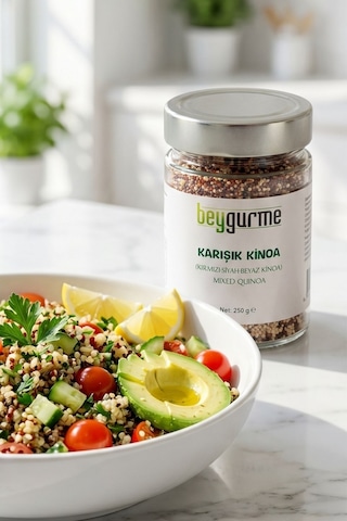 Beygurme Karışık Kinoa Kırmızı-siyah-beyaz Kinoa 250 G