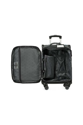 Lumberjack Tekstıl Cıft Renk -k 5fx Siyah Unisex Küçük Boy Valiz 000000000101975811 Siyah