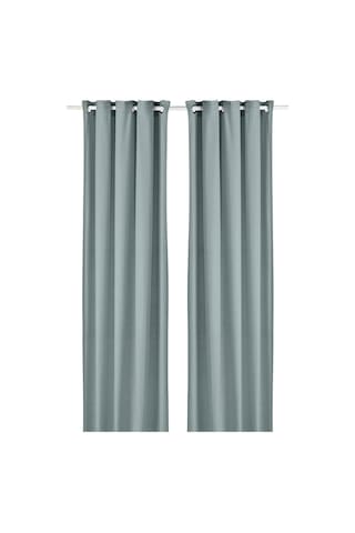 Ikea Moalına Fon Perde 145x300 Cm Lacivert