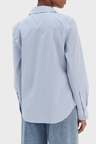 Tommy Hilfiger Bayan Gömlek Ww0ww47169 0bc Mavi-beyaz