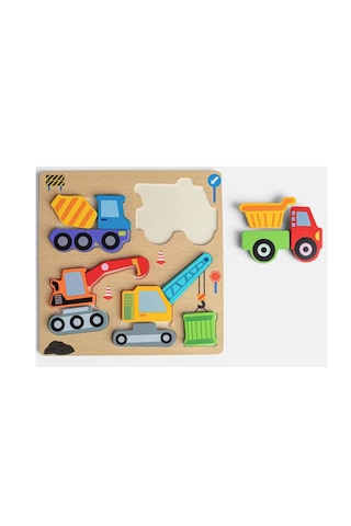 Ahşap Puzzle İş Makinaları