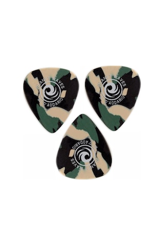 1ccf4k Gitar Penası 3 Adet Medium Kamuflaj