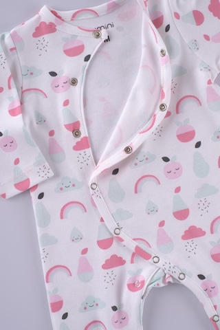 Boumini Bebek Patikli Bebek Tulumu Meyve Desenli-renkli Çok Renkli