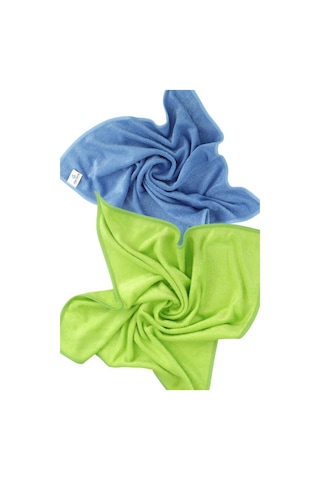 Technow Universal Parlak Doku 2li Mikrofiber 40x40cm Temizlik Bezi Karma