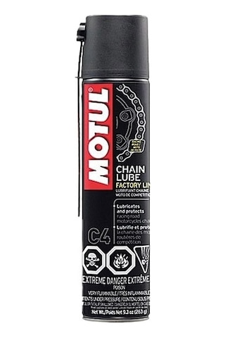 Motul C4 Chain Lube Factory Line Zincir Yağı 4 x 400 ML