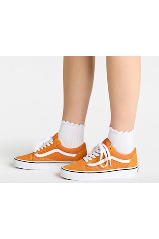 Vans Old Skool Unisex Günlük Ayakkabı Vn000d6w52k1 Turuncu Turuncu