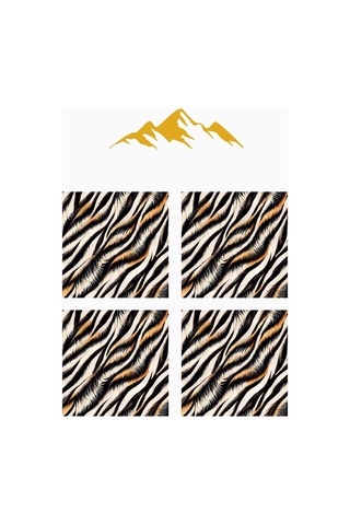 Dijital Baskılı Yumuşak Dokulu 4 Lü Kırlent Kılıfı Takımı 43x43 Cm Krl0037 Renkli