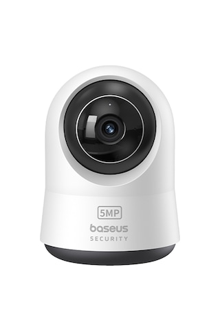 Baseus Security P1 Pro 5mp Adaptörsüz İç Mekan Akıllı Wifi Güvenlik Kamerası Beyaz
