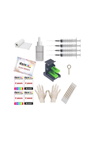 Canon Pg 545 Cl 546 Kartuş Dolum Set 5 Li Set 5X100 ML Mürekkep