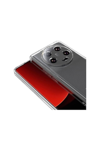 Xiaomi Mi 13 Ultra Kılıf Zore Süper Silikon Kapak Renksiz