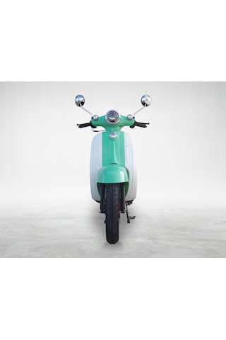MOTOLUX VİNTAGE 50cc SCOOTER MOTOSİKLET - YEŞİL