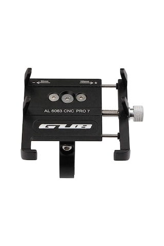 Microcase Gub Pro 7 Alüminyum Alaşım Bisiklet Motosiklet Telefon Tutucu - 55-100mm Ayarlanabilir Gidon Telefon Sabitleyici - Al5774 Siyah