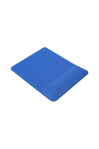 Newdaki Mavi Dikdörtgen Bilgisiyar Notebook Bileklik Destekli Ergonomik Optik Mousepad 19x23 cm