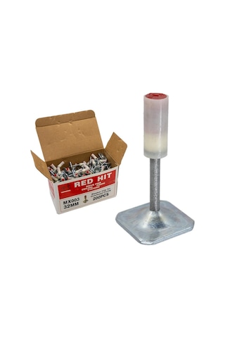 Red Hit Mx003 Kare Pullu Barutlu Çivi 32 Mm 200 Lü Paket