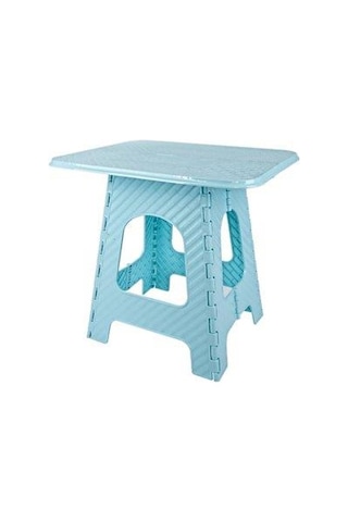 Omnipazar Srl-2007 Plastik Katlanır Sehpa Piknik Oyun Masası No 3 Turkuaz