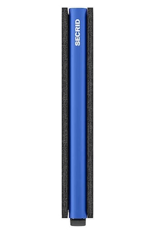Secrid Slimwallet Matte Kartlık Cüzdan, Siyah-mavi Çok Renkli