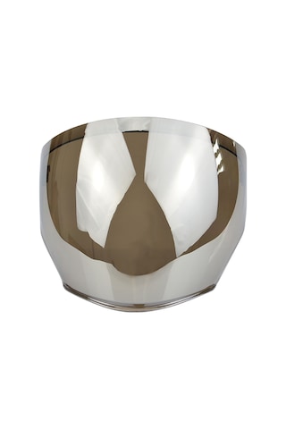 Symbee Kyt Nfj Kaskı İçin Güneş Gözlüğü - Aydınlatma/yağmur/toz Engeli Pc Malzeme Gümüş Renkli Koruyucu Lens