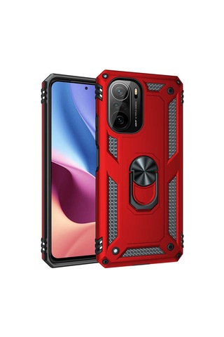 Xiaomi Mi 11i Kılıf Zore Vega Kapak Gri