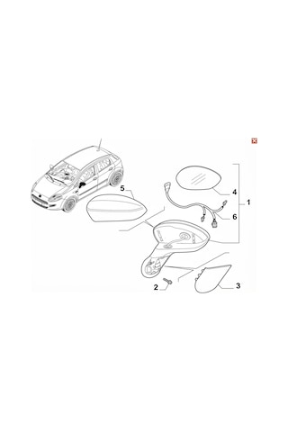 Fiat 500l Uyumlu Dış Sıcaklık Isı Sensörü